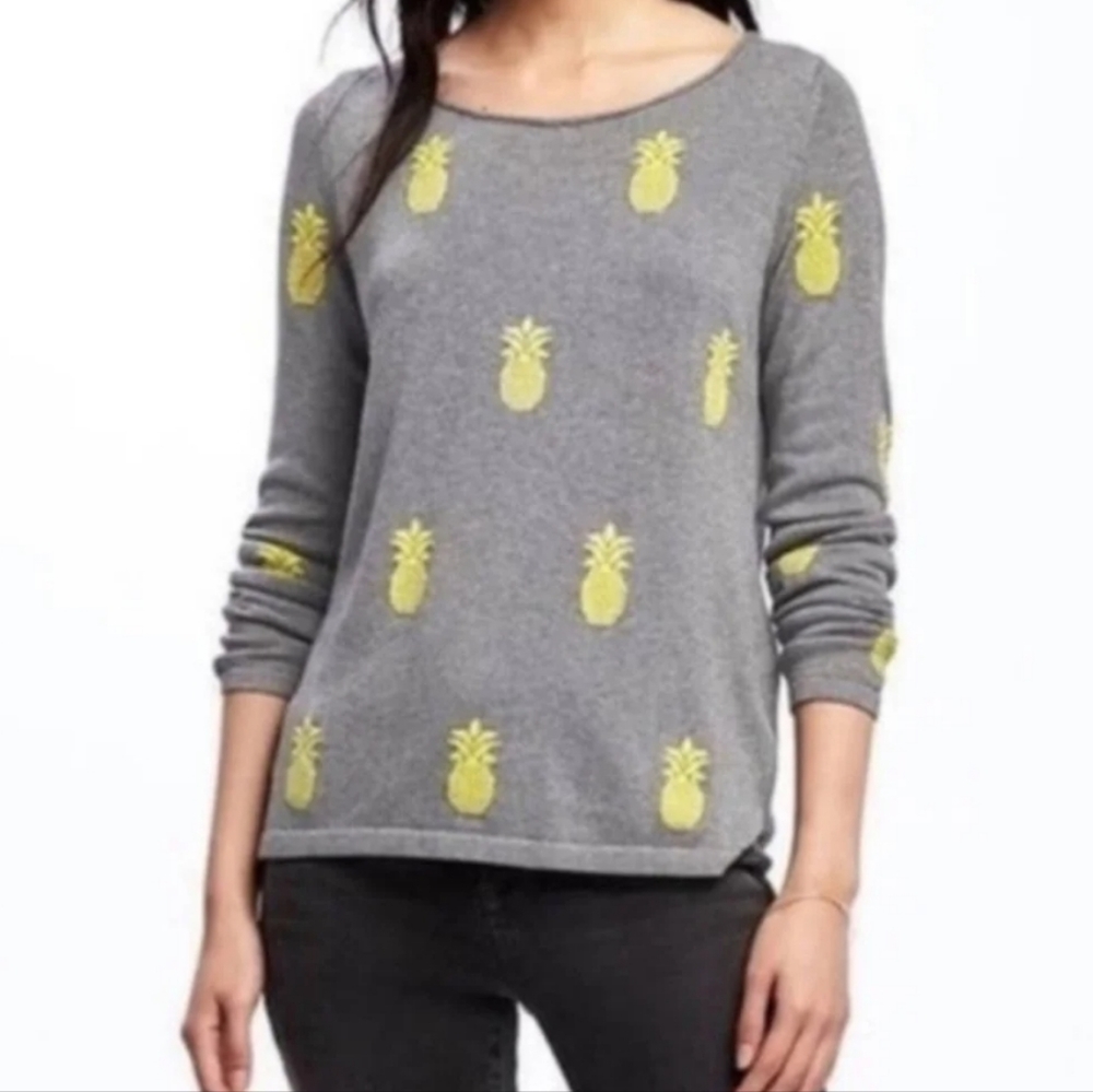 Old Navy‎ Pineapple Sweater